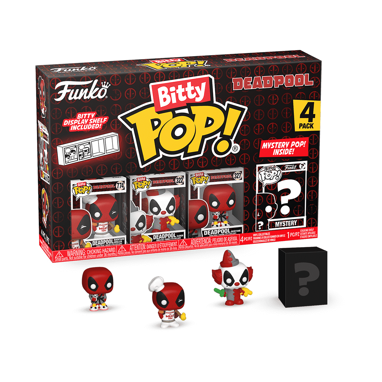 Bitty POP!: Deadpool BBQ Master 4PK - Deadpool
