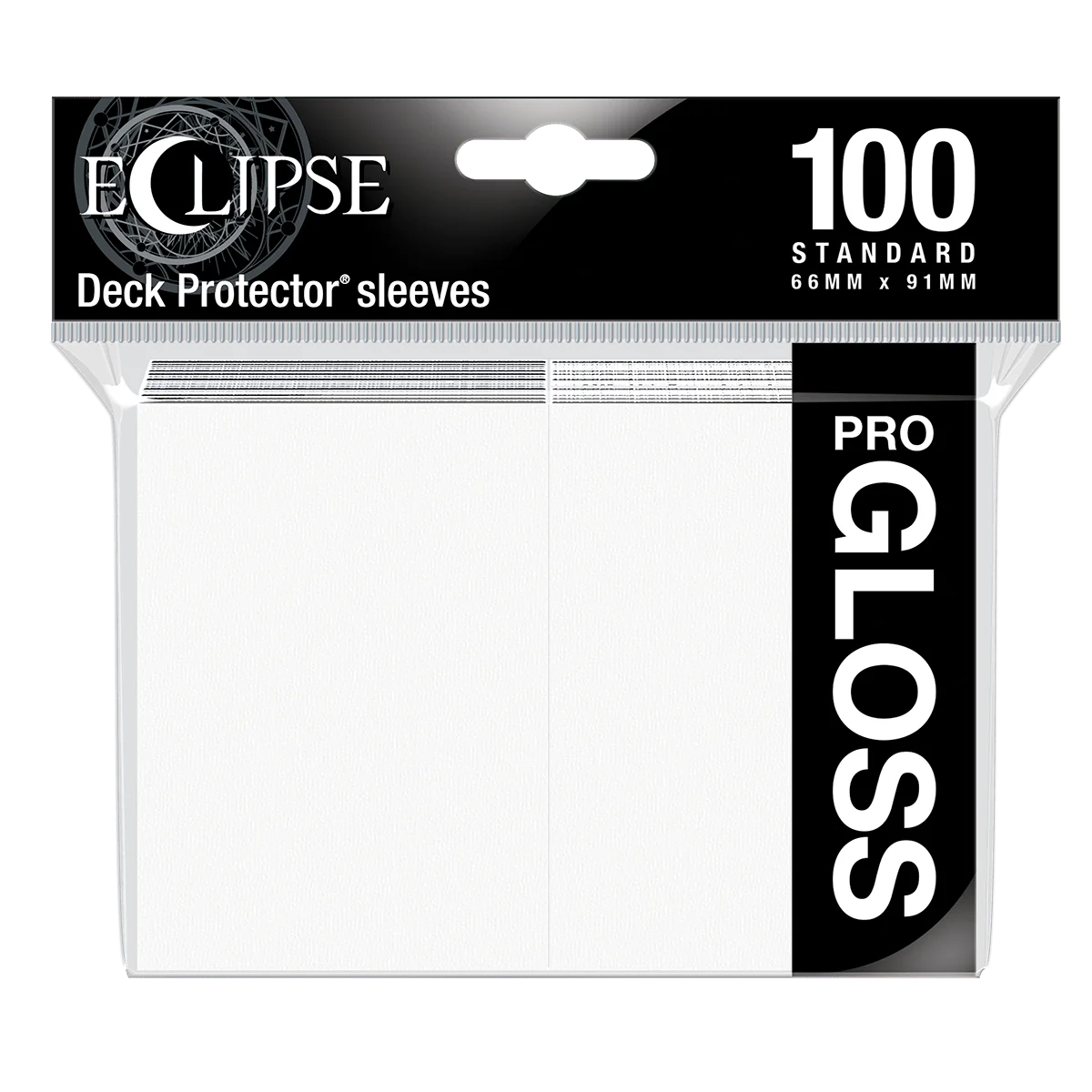 Ultra Pro - Eclipse Gloss Standard Sleeves: Arctic White