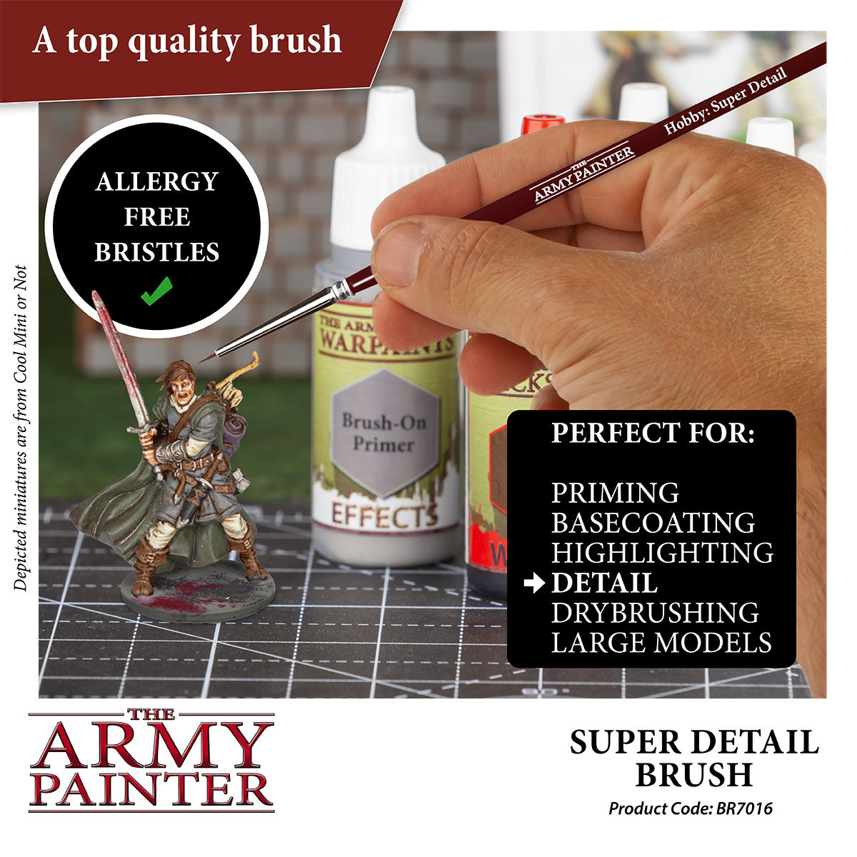 The Army Painter - Super Detail - Hobby Brush