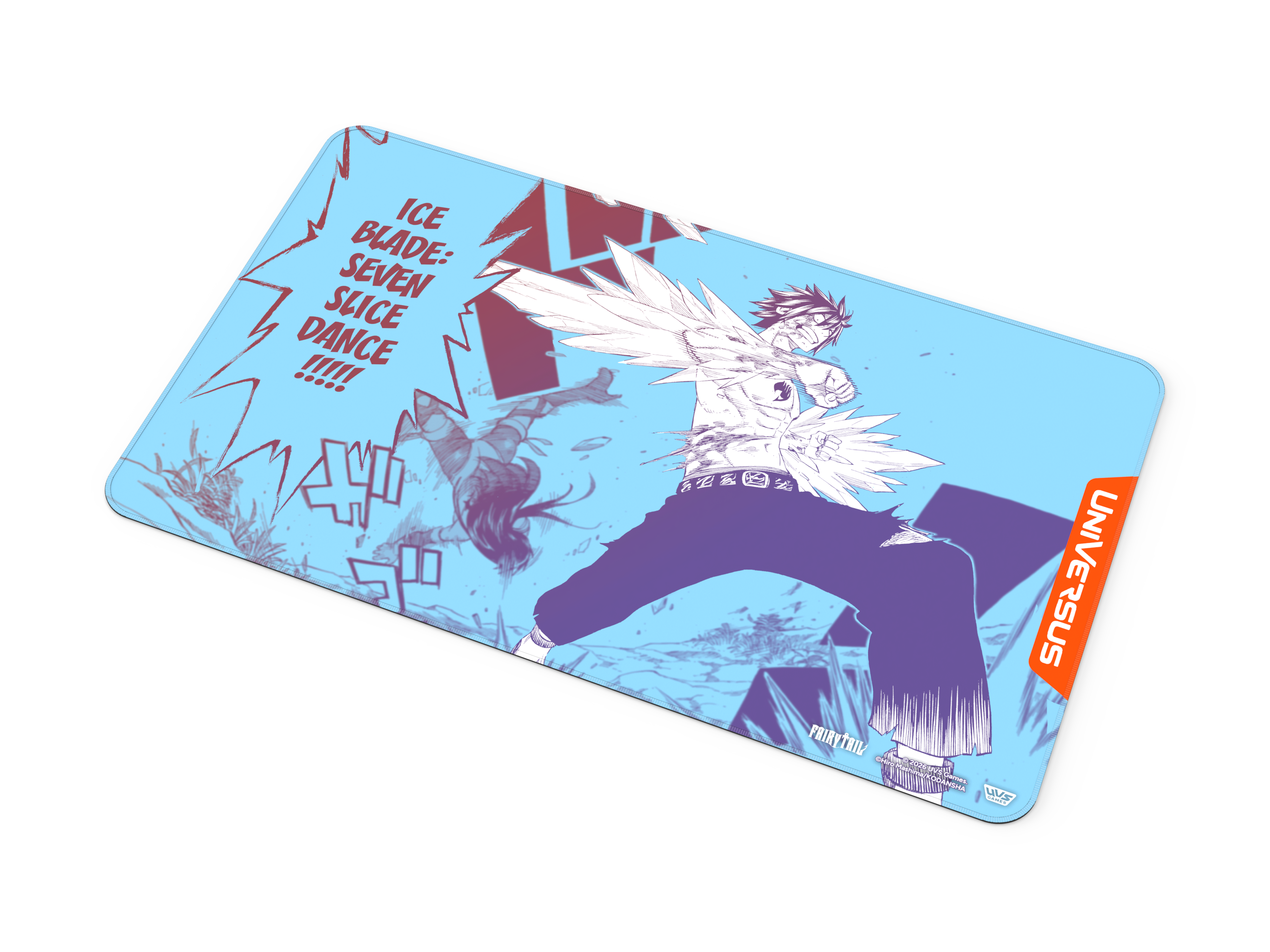 UniVersus CCG | Fairy Tail: All Fired Up! - Gray | Playmat