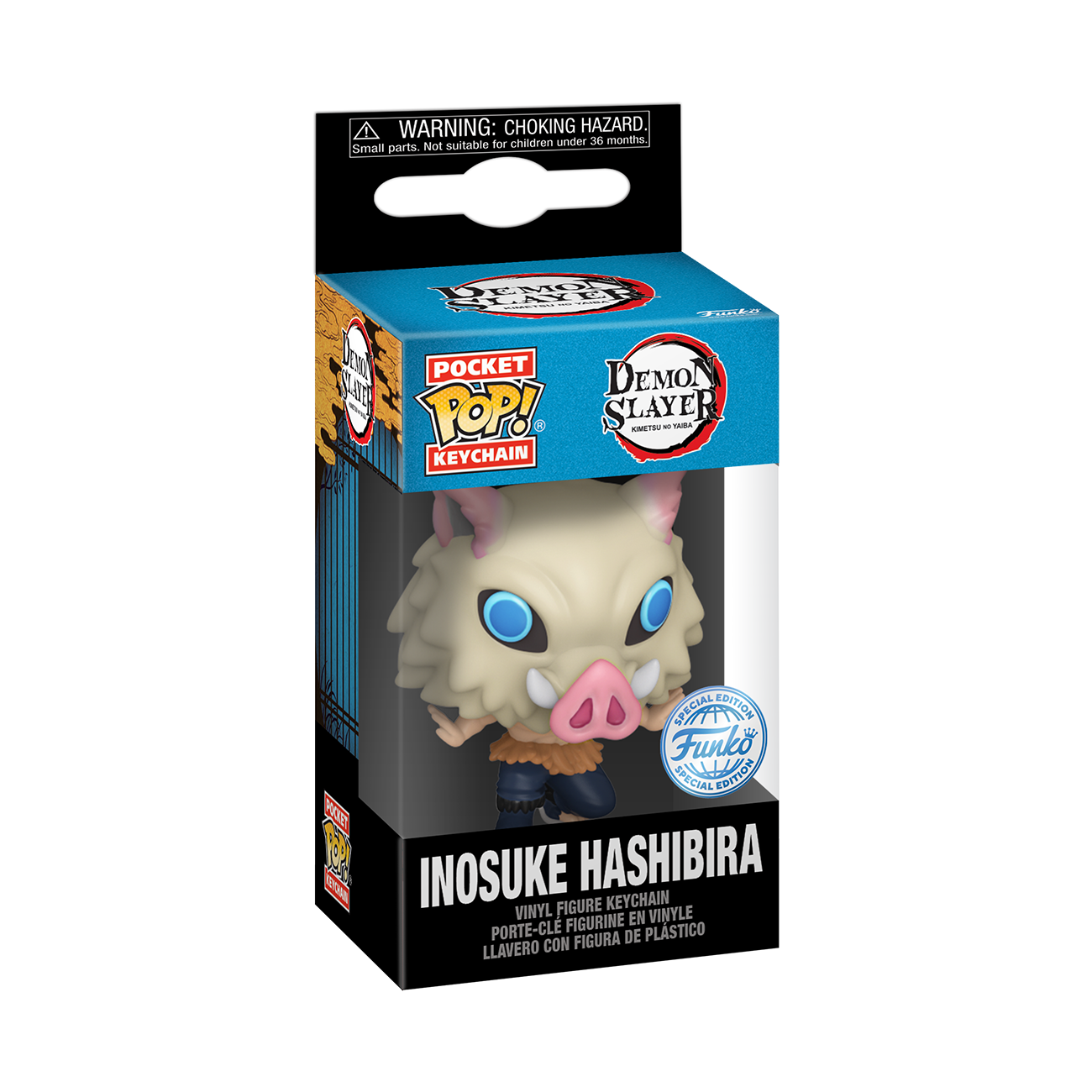 POP Keychain: Inosuke Hashibira - Demon Slayer