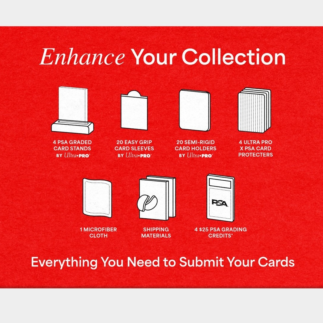 Ultra Pro | Official PSA | Card Grading Submission Kit
