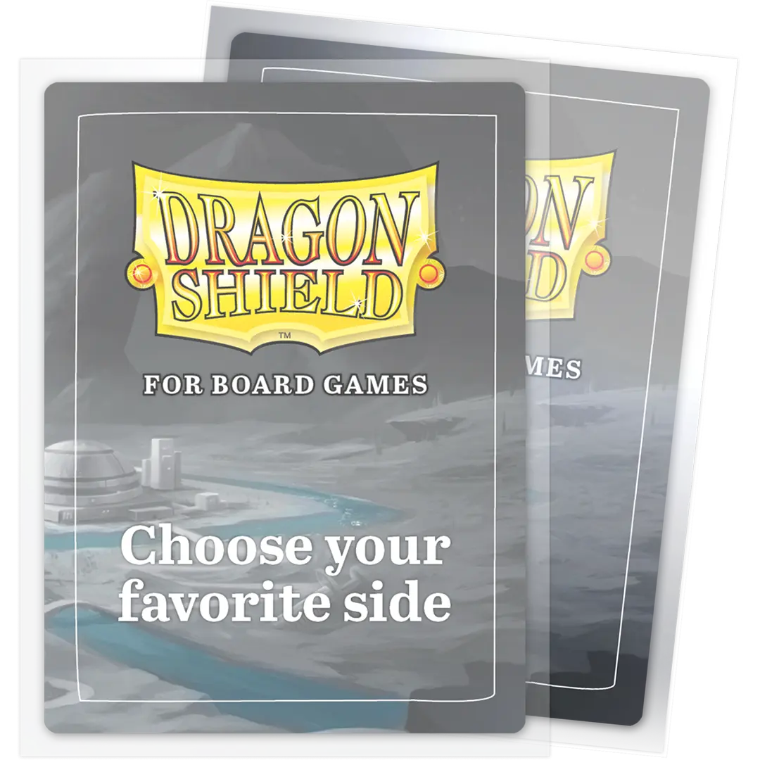 Dragon Shield: Common Standard - Clear/Non-Glare - Board Game Sleeves