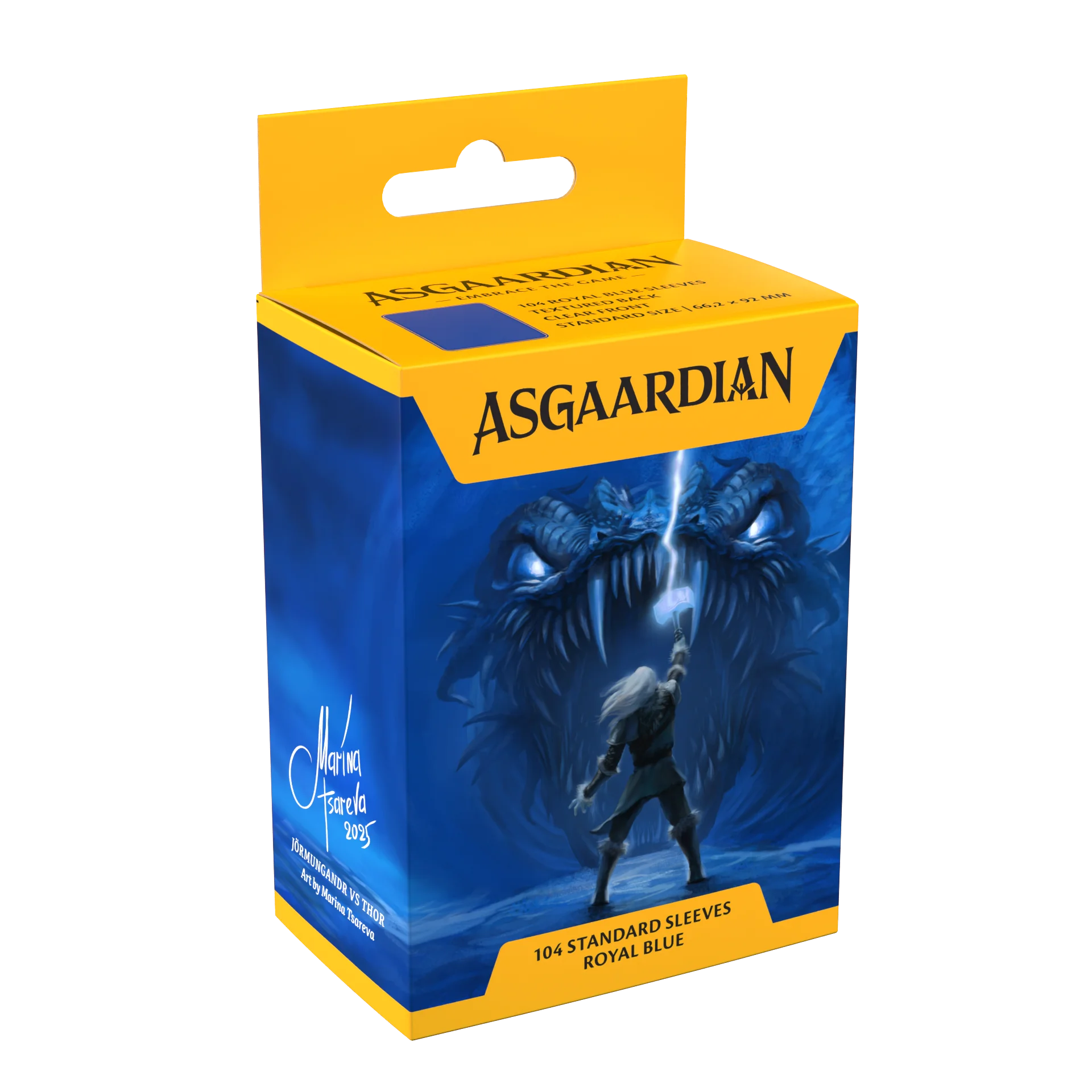 Asgaardian Aps | Royal Blue | 104 Standard Sleeves