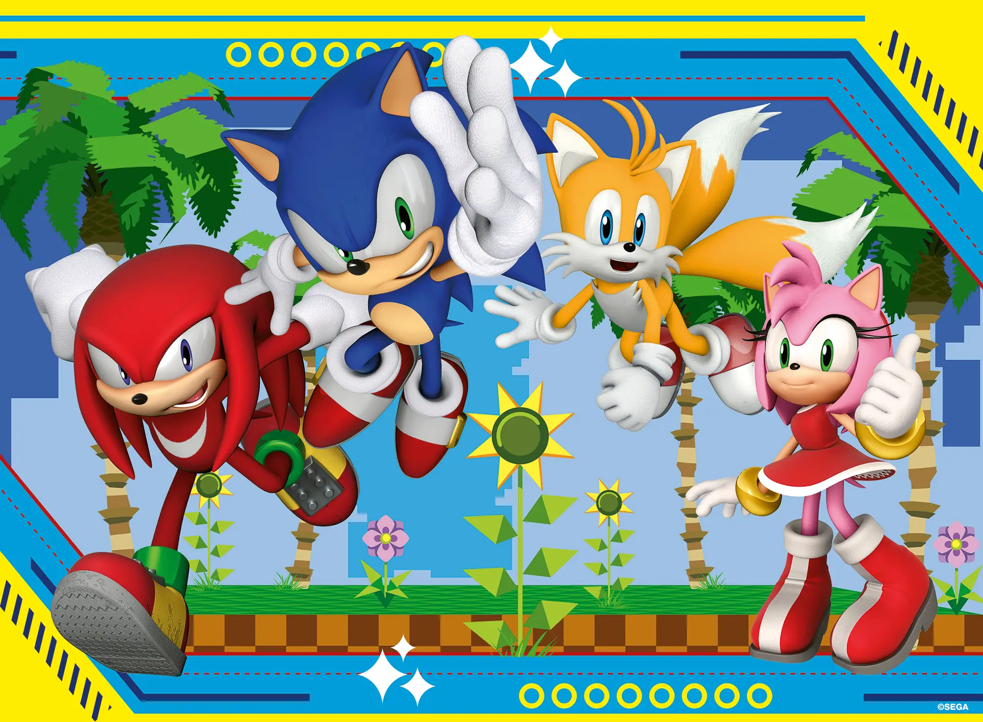 Ravensbuger | Sonic kann nichts aufhalten | 100 Teile Puzzle