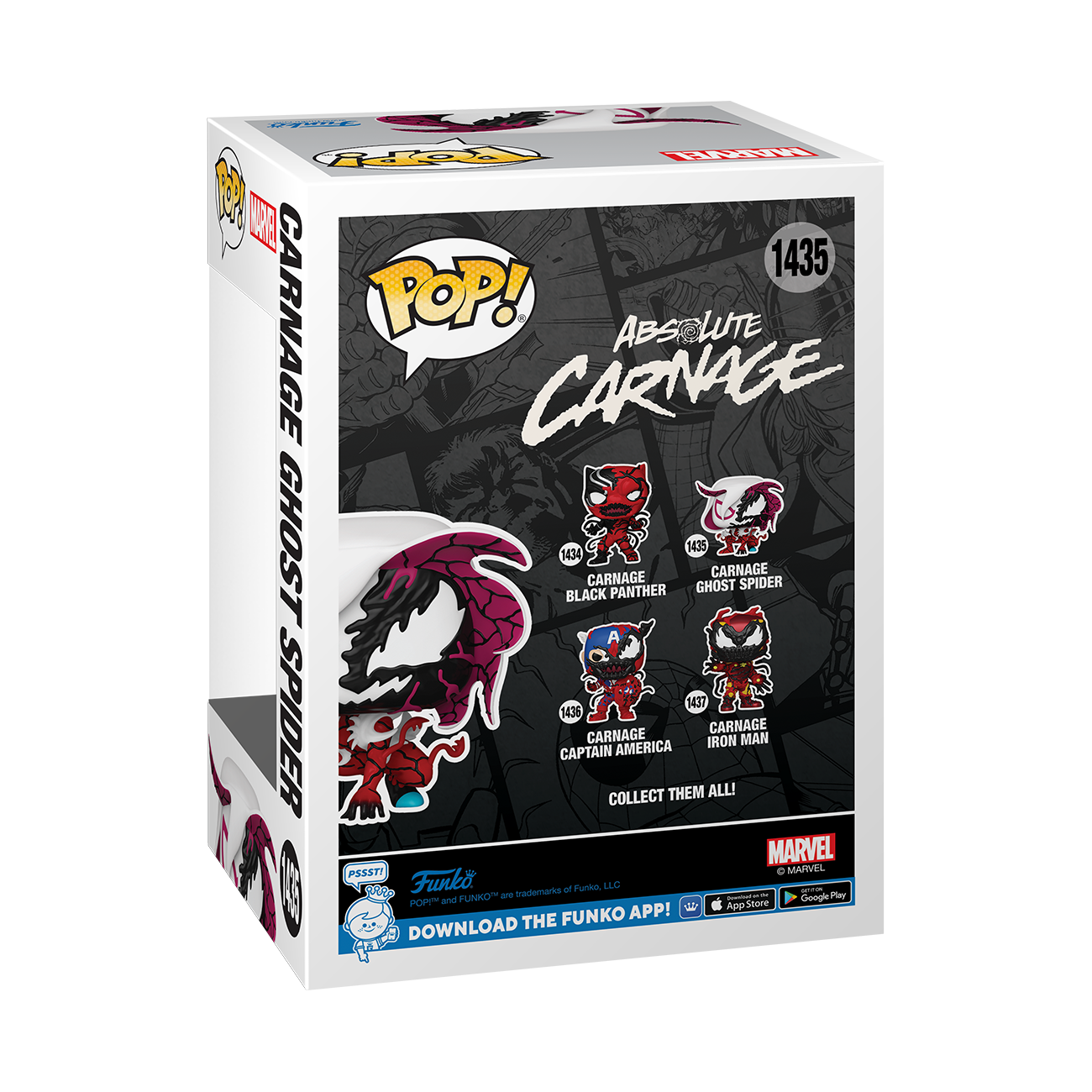 POP! Marvel: Carnage Ghost Spider - Marvel