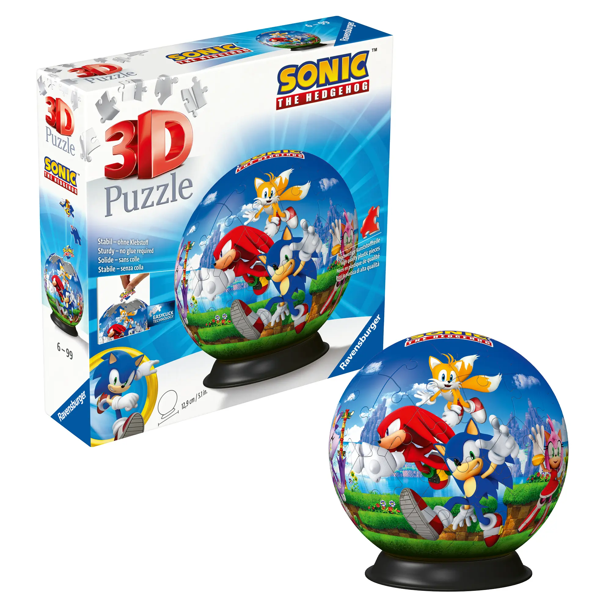 Ravensbuger | 3D Puzzle-Ball | Sonic the Hedgehog