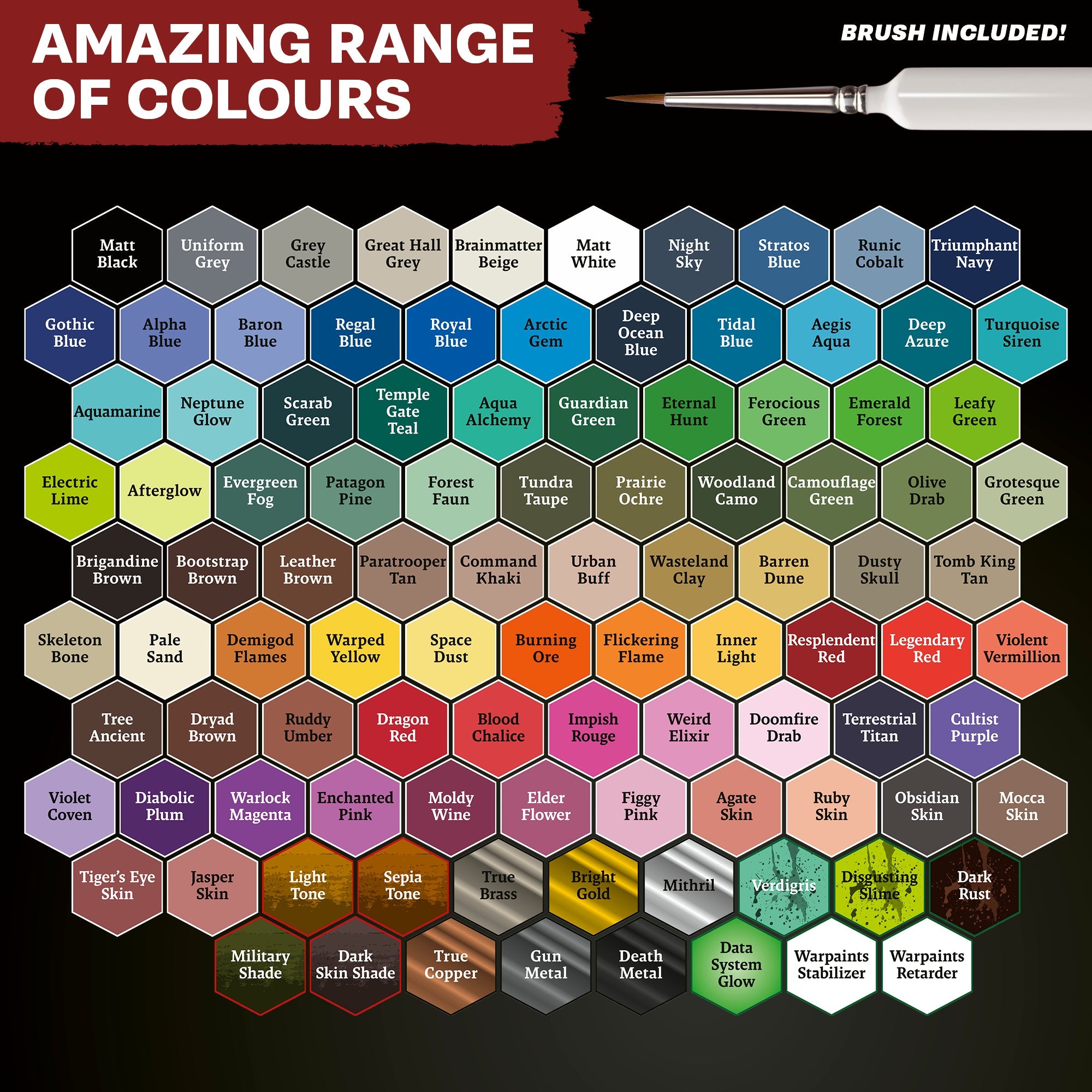 The Army Painter - Wargamers Paint Set - Warpaints Fanatic