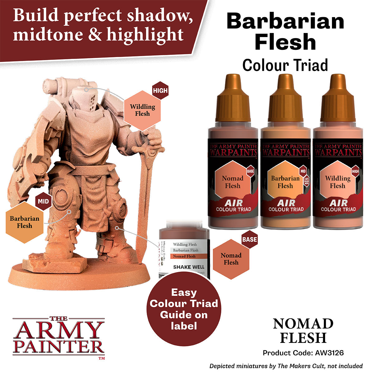 The Army Painter - Nomad Flesh - Warpaints Air