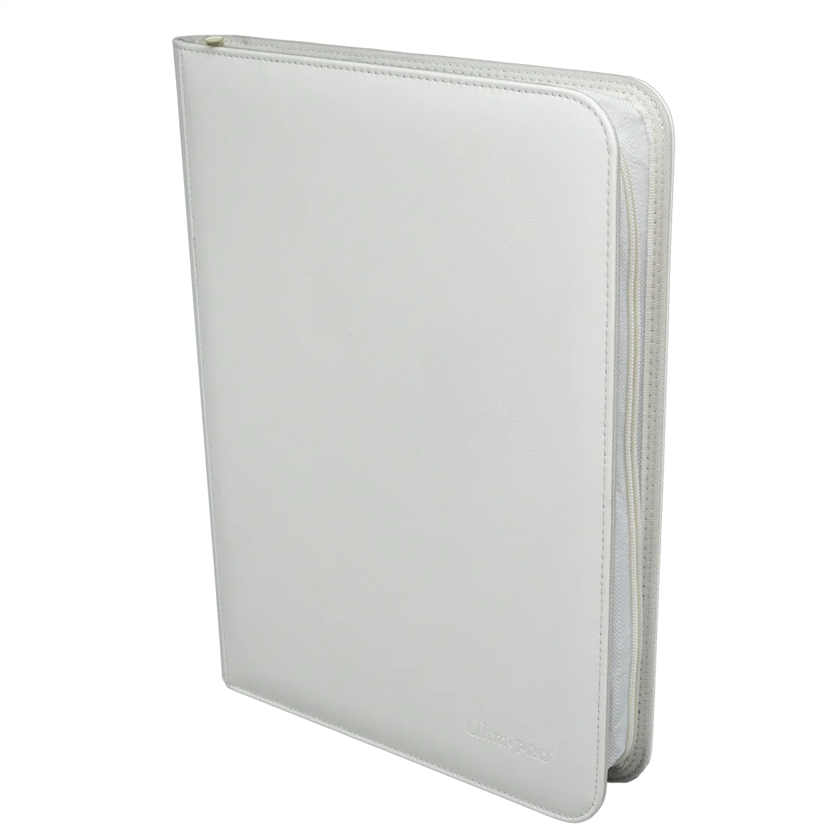 Ultra Pro - Vivid 9-Pocket Zippered PRO-Binder: White