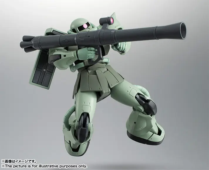 Tamashii Nations | MS-06 Zaku (Version A.N.I.M.E. Reissue) The Robot Spirits (13cm) | Gundam