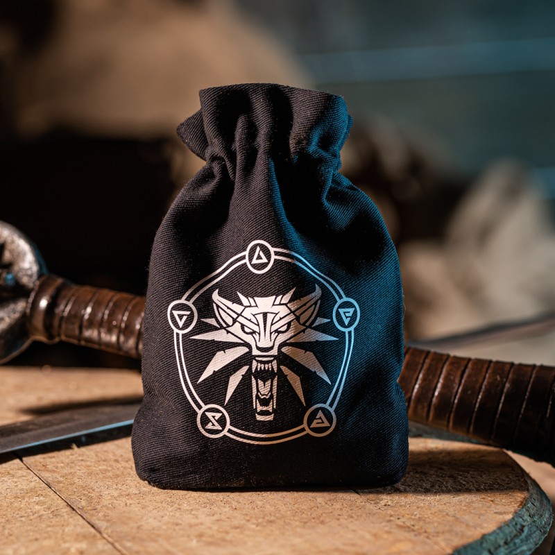 Q Workshop | Geralt - School Of The Wolf | The Witcher Dice Pouch