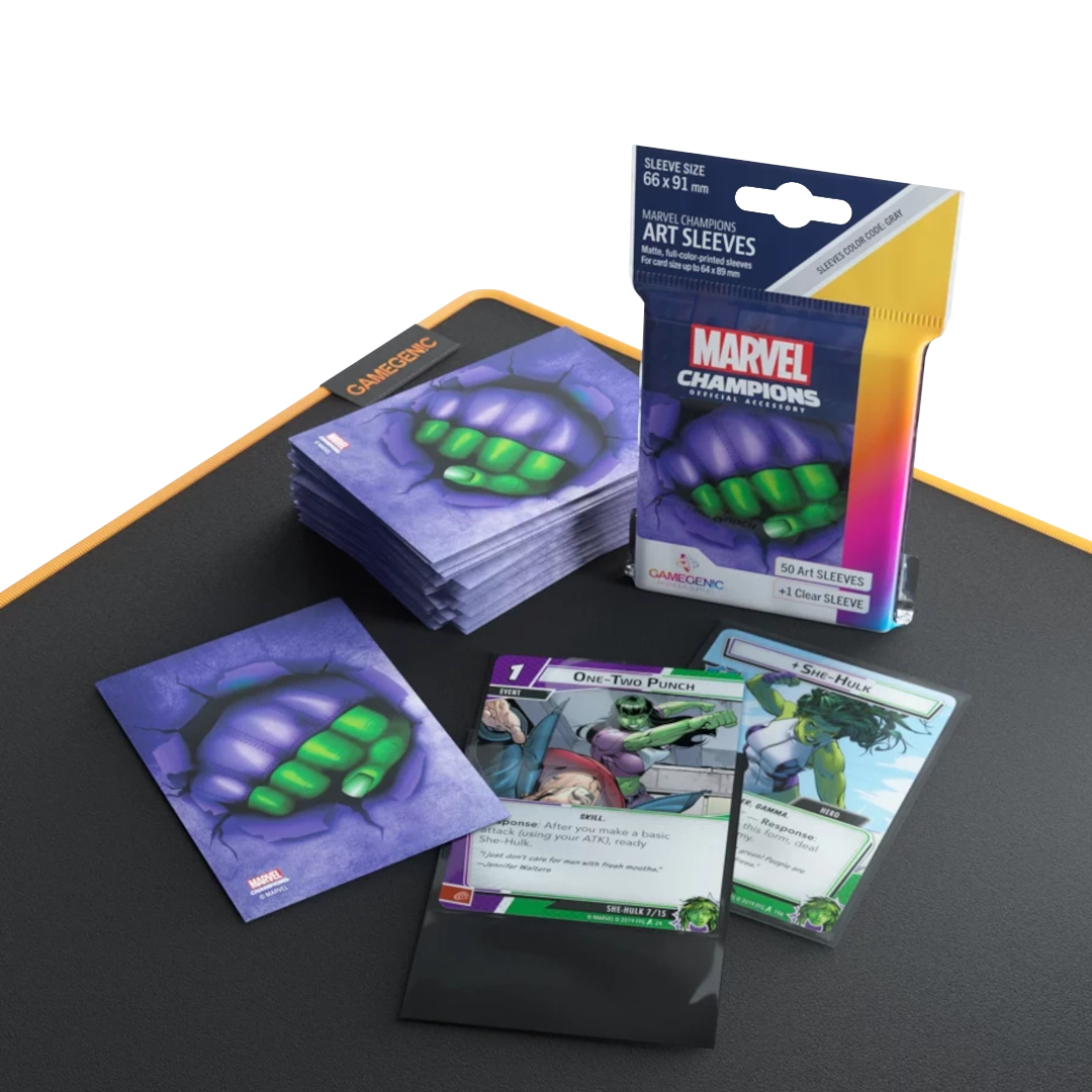 Gamegenic | Marvel Champions Sleeves | She-hulk (50+1)