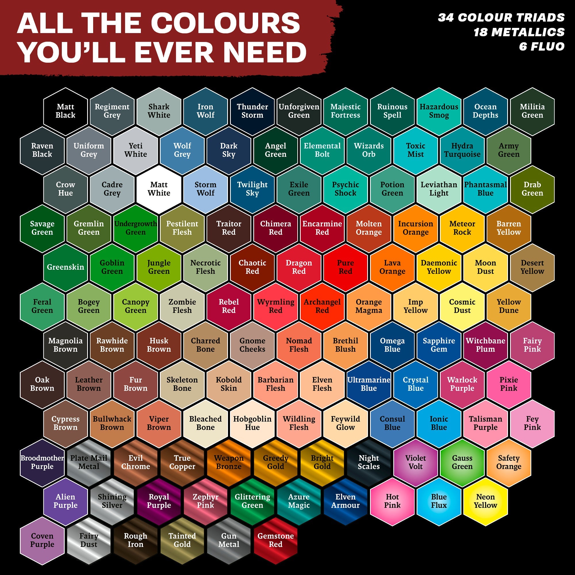 The Army Painter - Complete Set - Warpaints Air