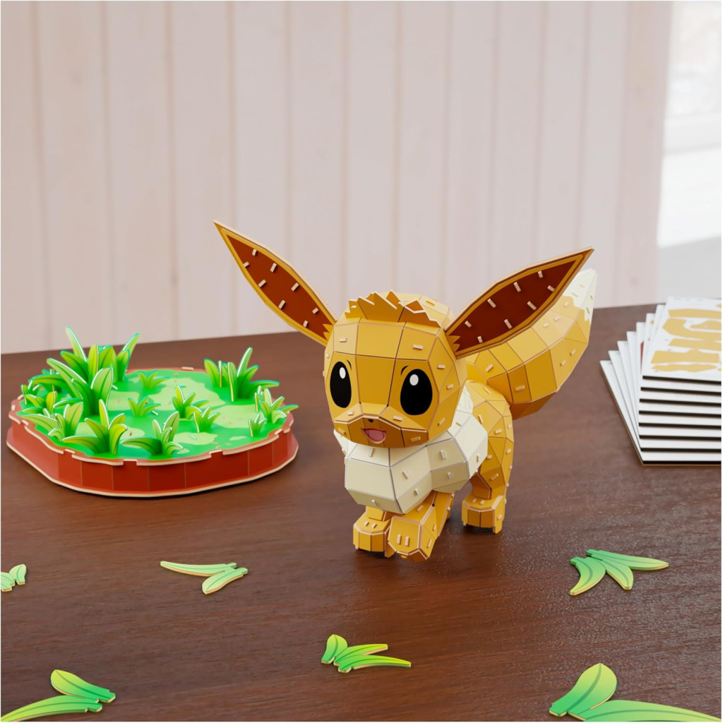 Spin Master | Evoli 4D Build Puzzle | Pokémon