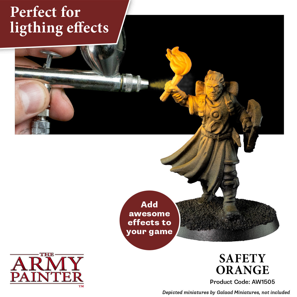 The Army Painter - Safety Orange - Warpaints Air Fluorescent