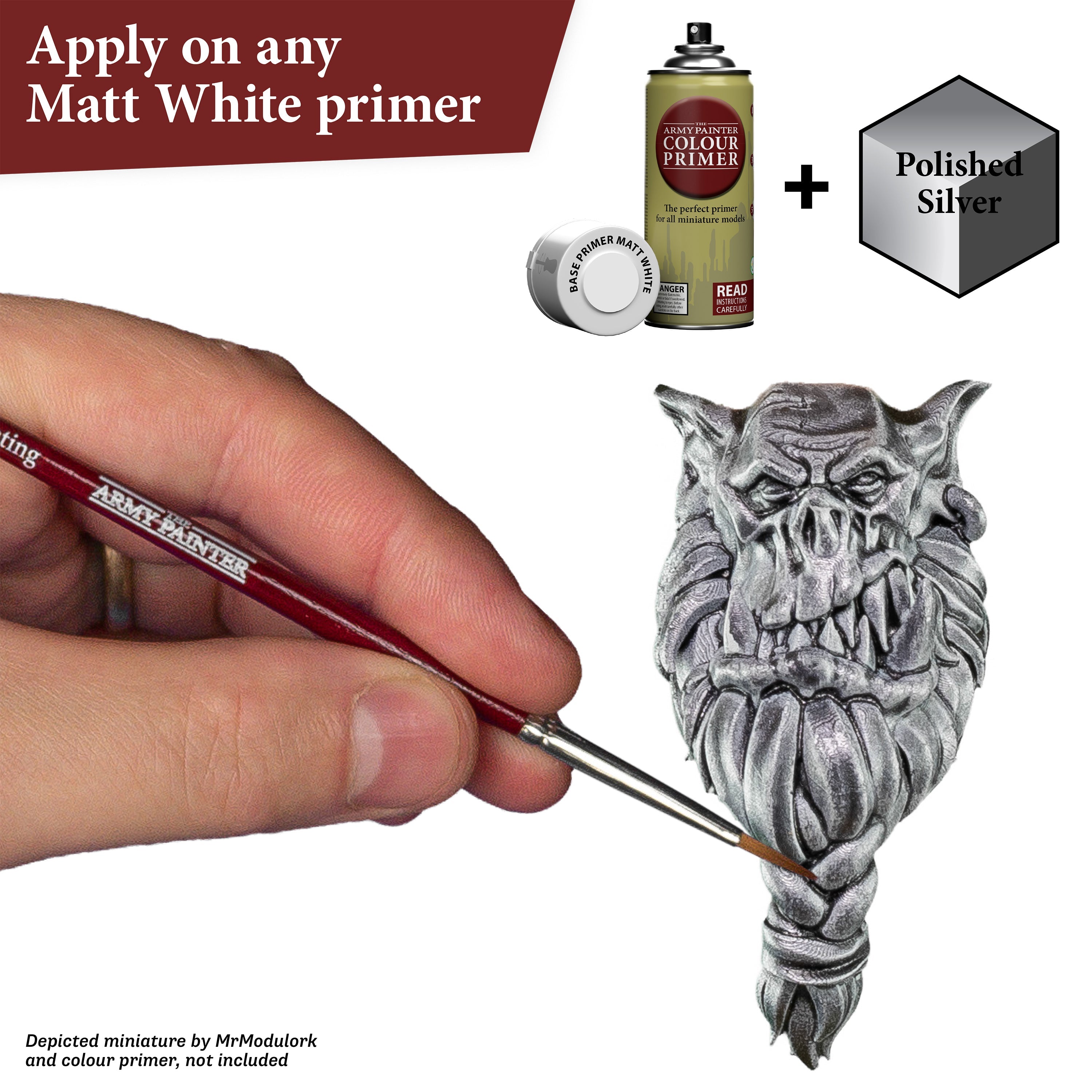 The Army Painter - Polished Silver - Speedpaint