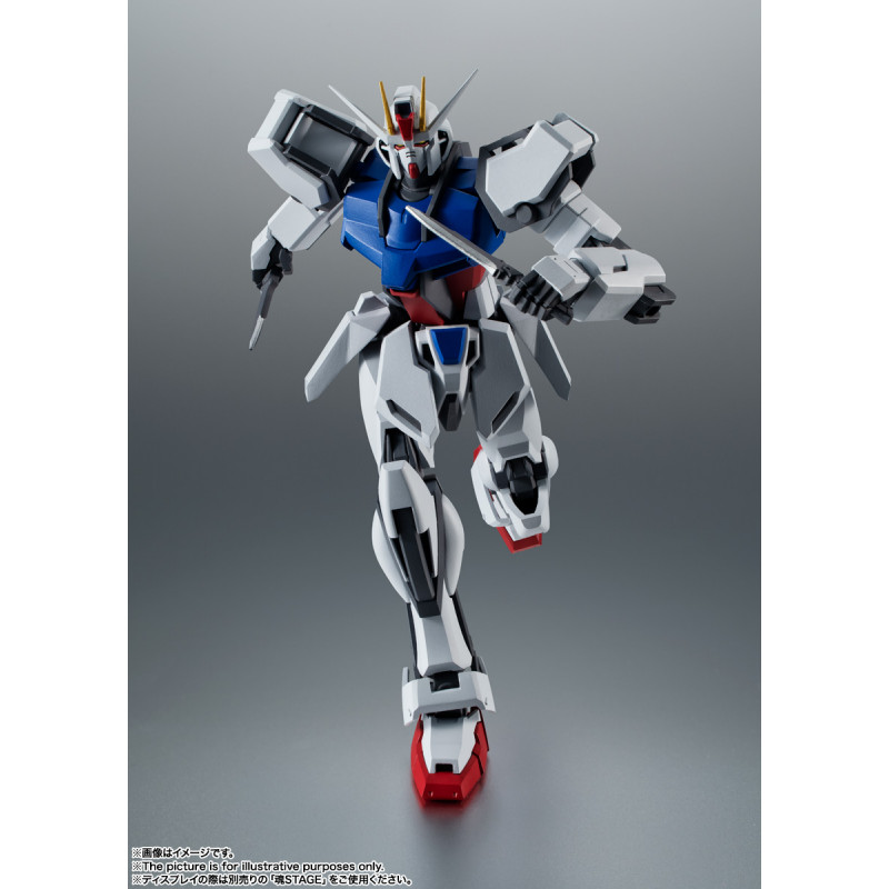 Tamashii Nations | GAT X105 Strike Gundam (Version A.N.I.M.E.) The Robot Spirits (13cm) | Gundam