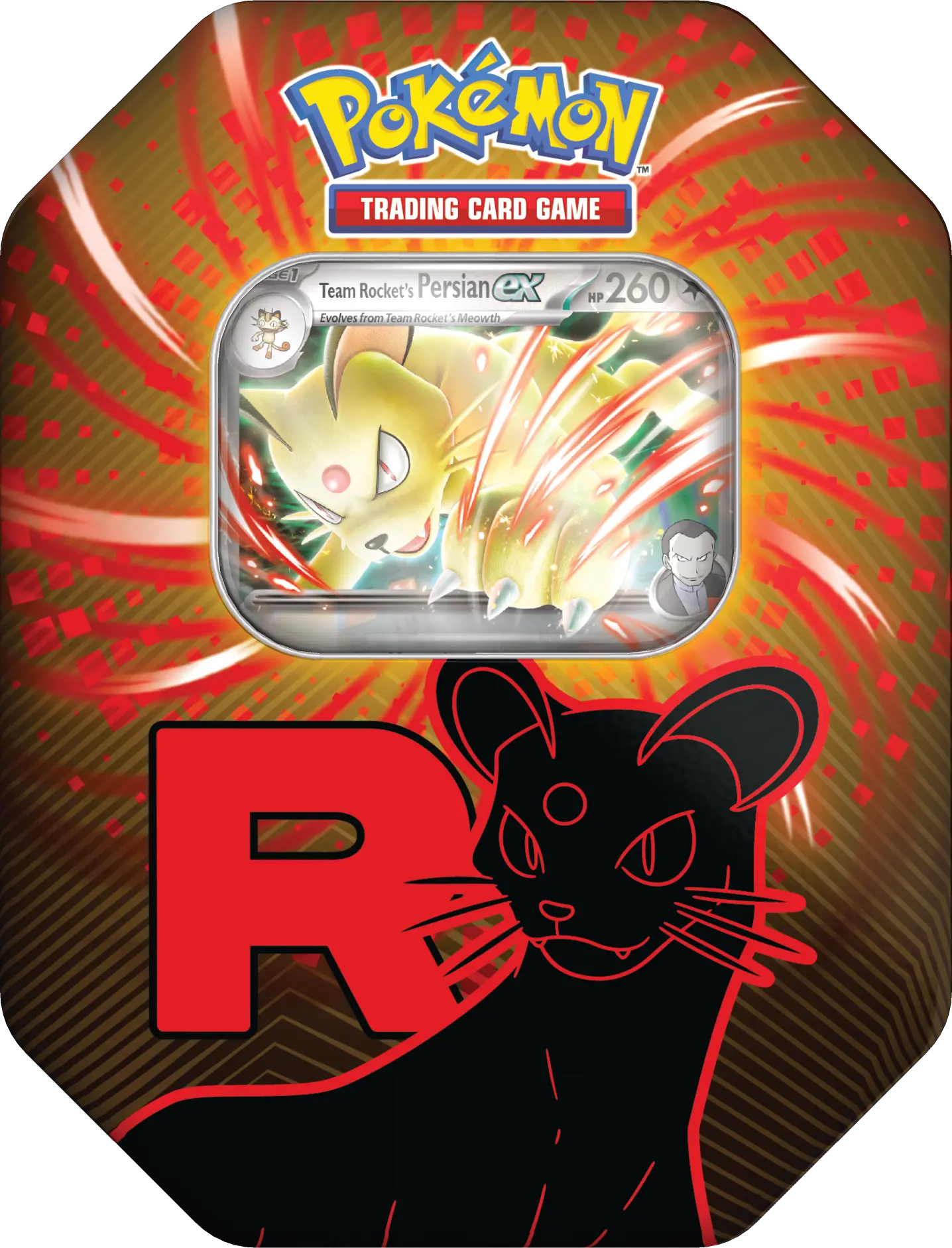 Pokémon TCG: Team Rockets Persian ex - Tin (EN)