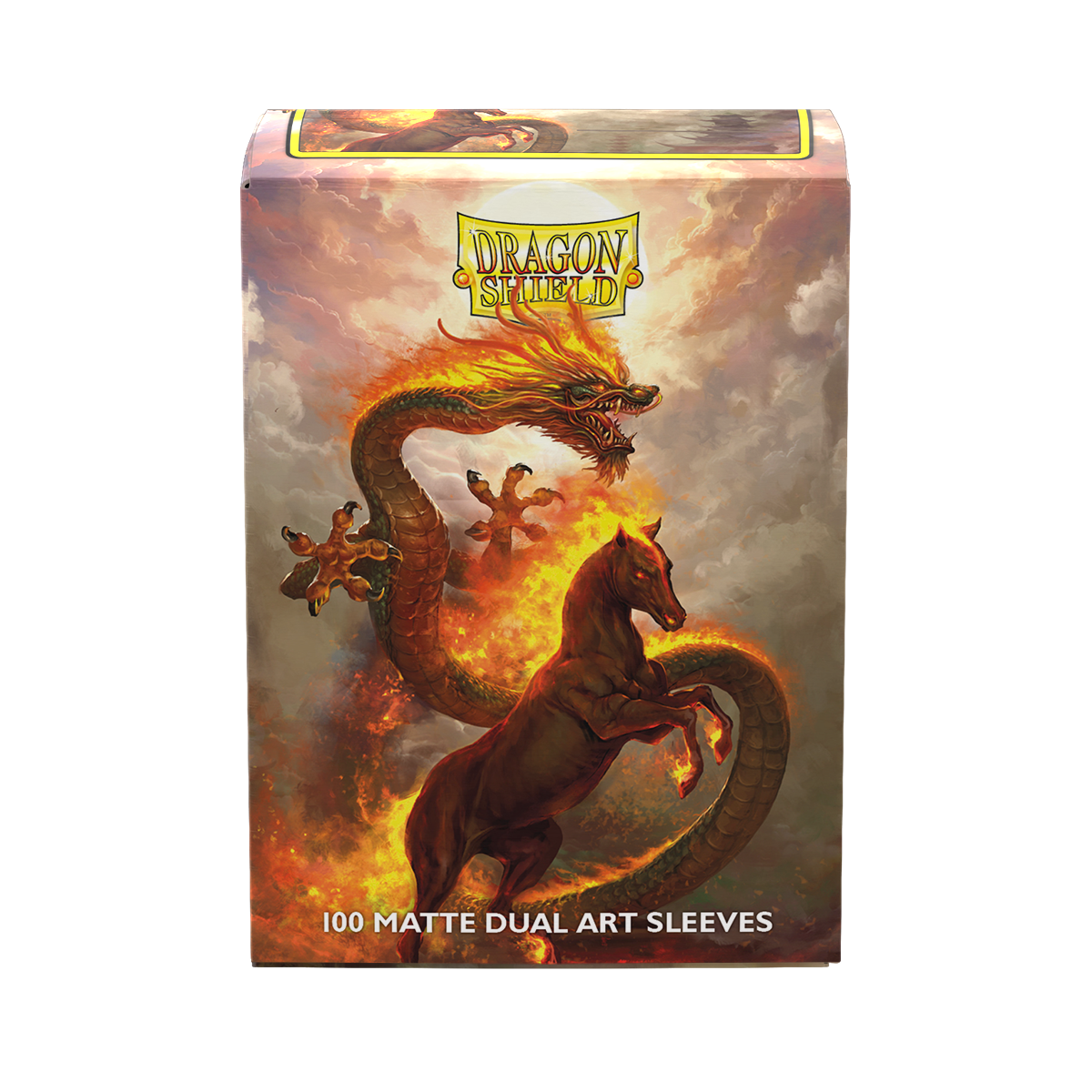 Dragon Shield: Fire Horse 2026 - Dual Art Sleeves Standard Size