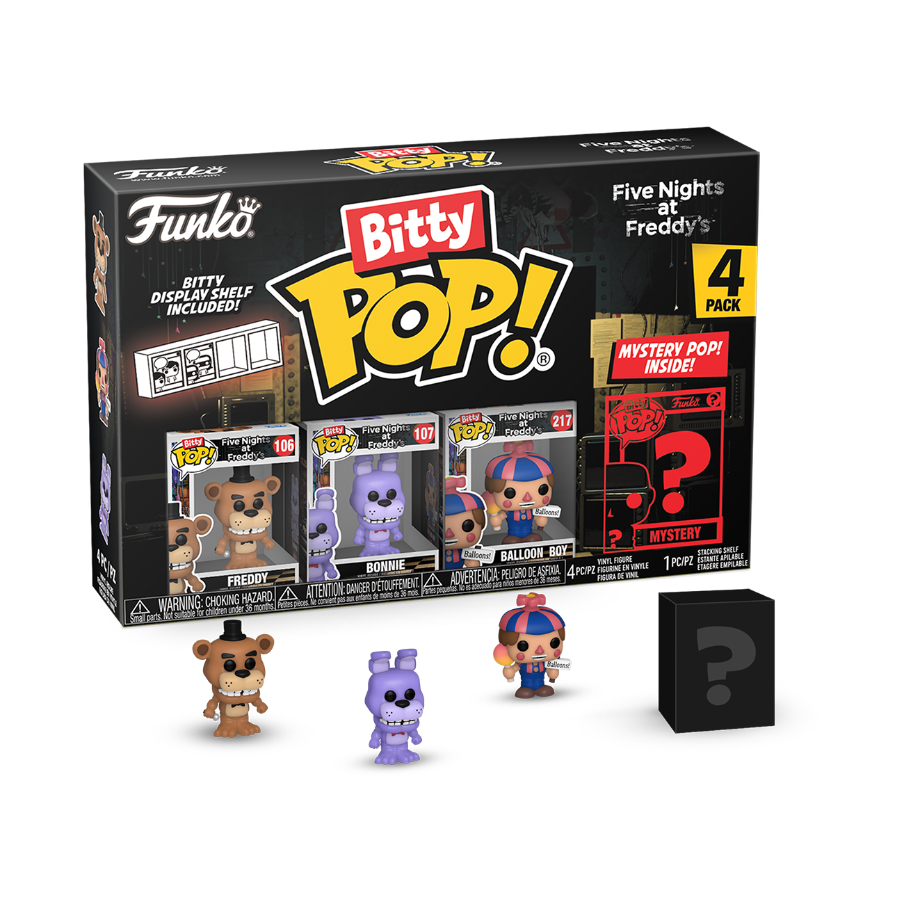 Bitty POP!: Freddy 4PK - Bitty POP! 4-Pack