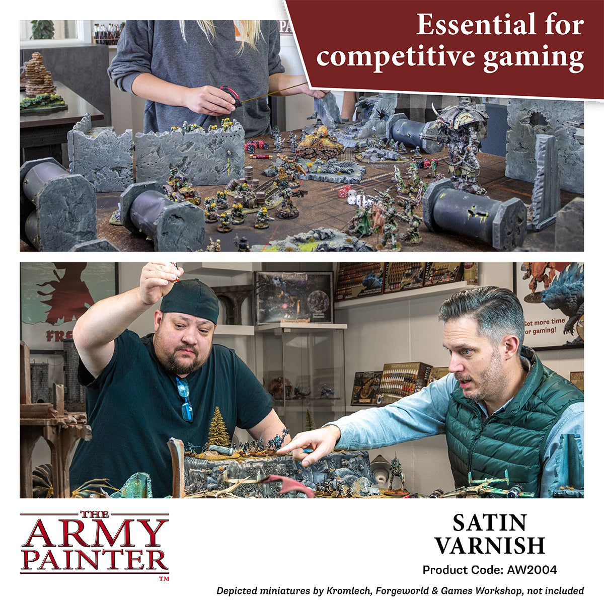 The Army Painter - Aegis Suit Satin Varnish 100ml - Warpaints Air