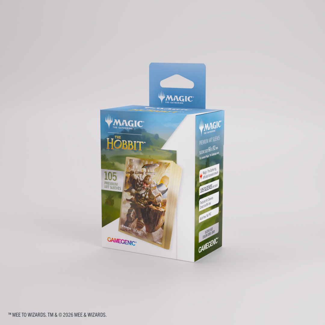 Gamegenic | MTG: The Hobbit - Thorin, Mountain-King | Premium Art Sleeves (105 Stk.)