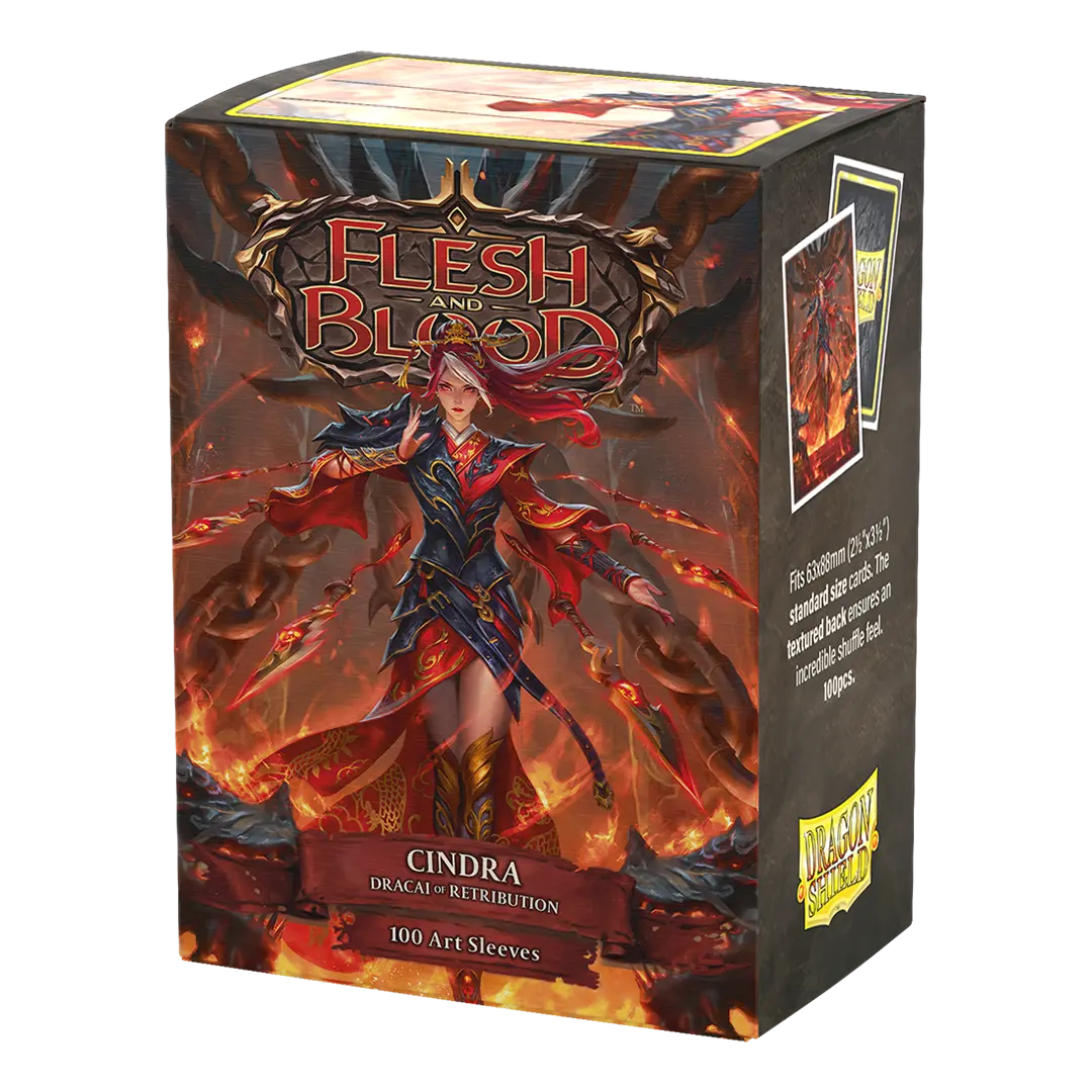 Dragon Shield: Cindra - Matte Art Sleeves - Standard Size