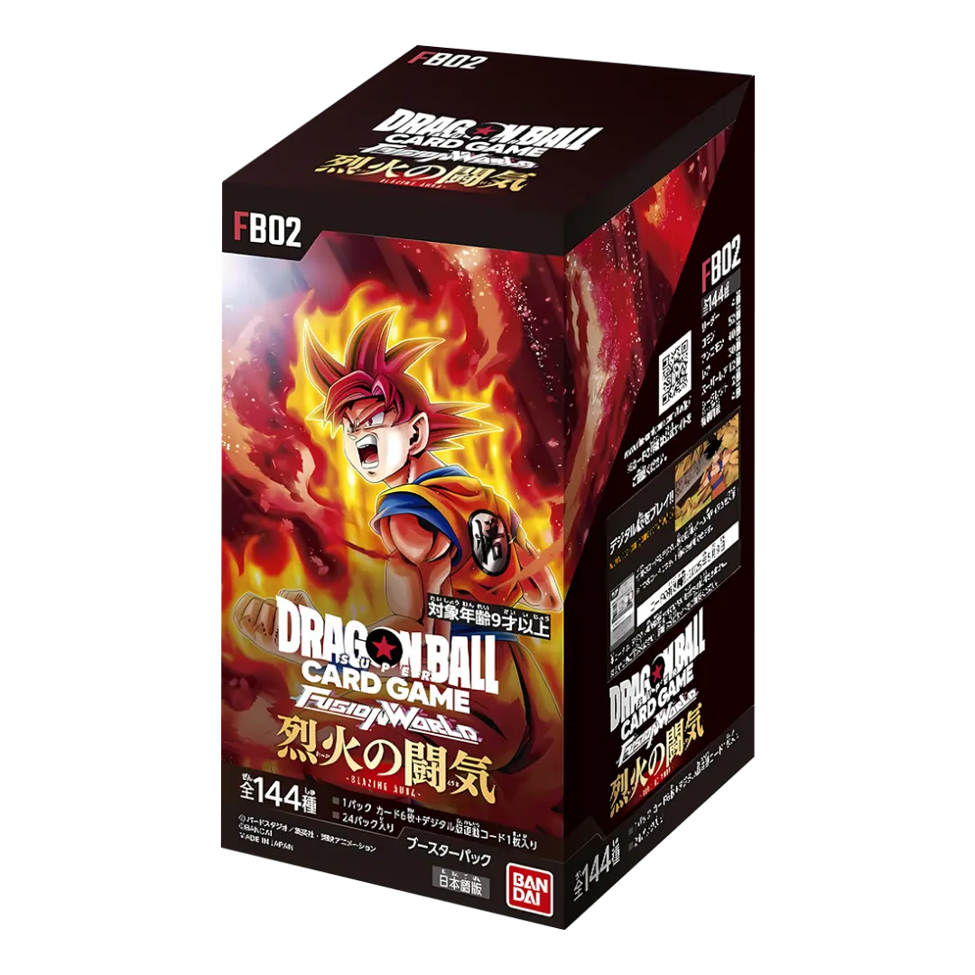 Dragon Ball SCG: Fusion World - Blazing Aura (FB02) - Display (JP)