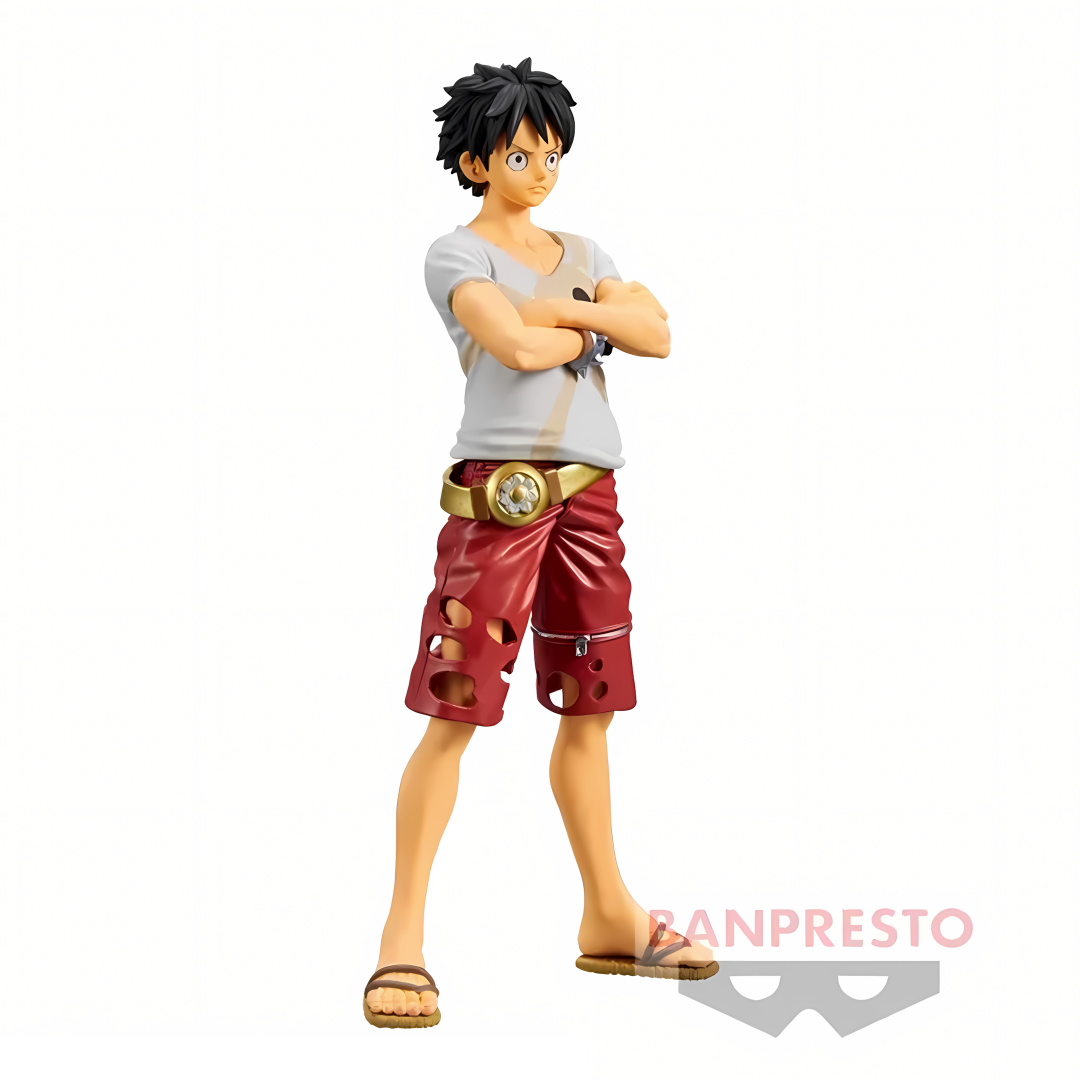 Banpresto | Monkey D. Luffy DXF The Grandline Men Vol. 6 (16cm) | One Piece Film Red