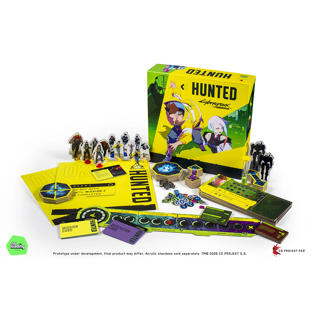No Loading Games | Cyberpunk: Edgerunners – Hunted | Board Games (EN)