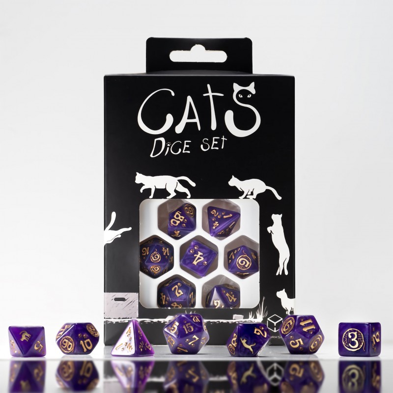 Q Workshop | Purrito | CATS Dice Set