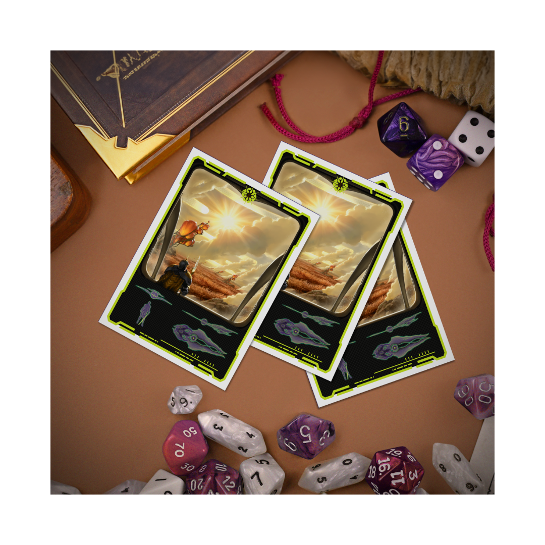 Ultra Pro - Edge of Eternities - Adagia, Windswept Bastion - 105ct Apex Deck Protector Sleeves for Magic: The Gathering
