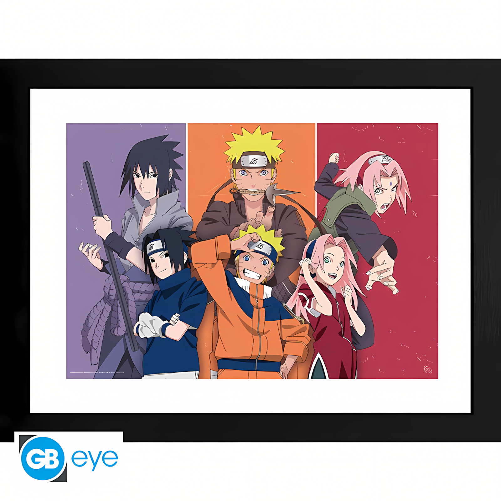 Abysse: Naruto Shippuden - Framed Print (30 x 40cm) - Adults and Children