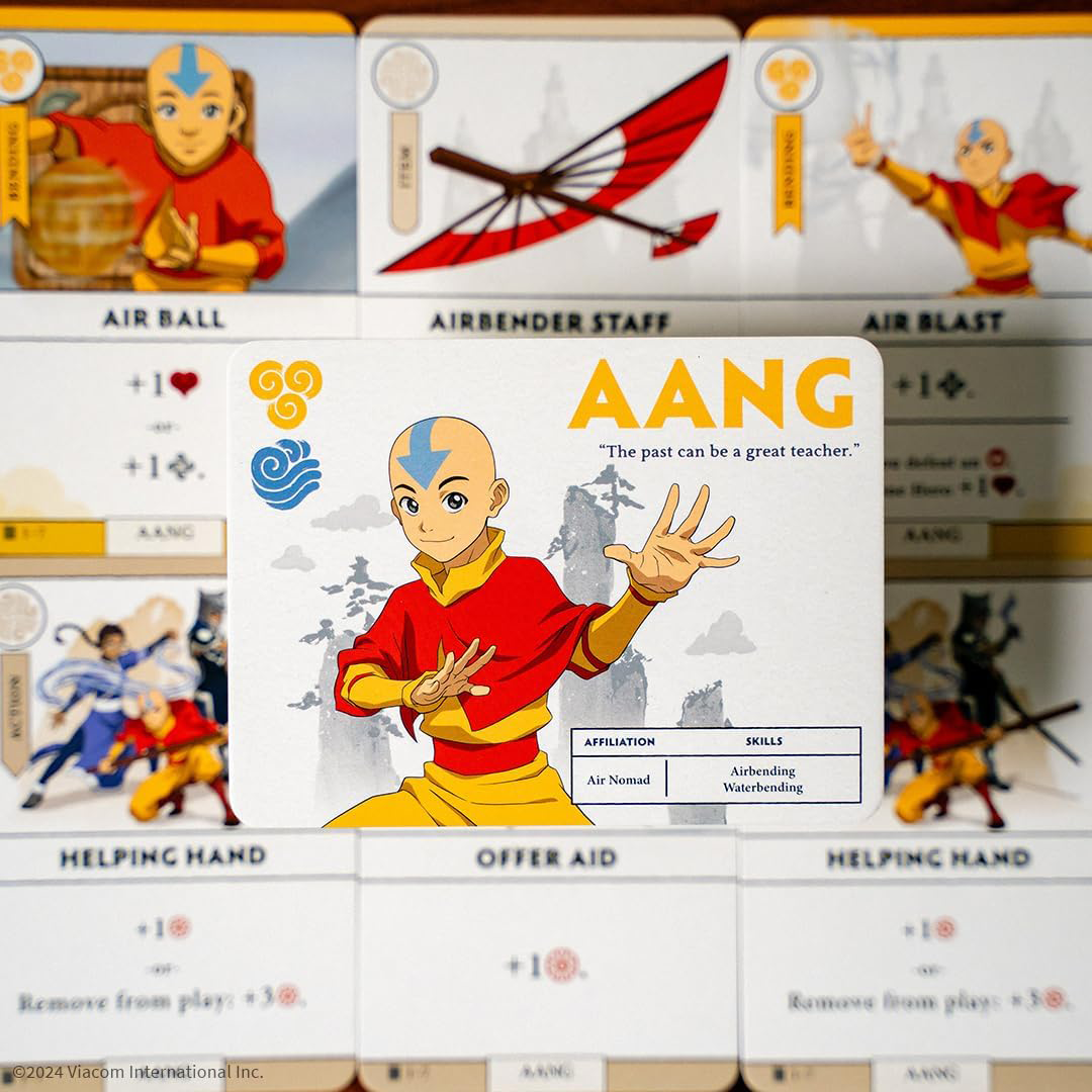 Usaopoly: Avatar Last Airbender Aang's Destiny - Card Games
