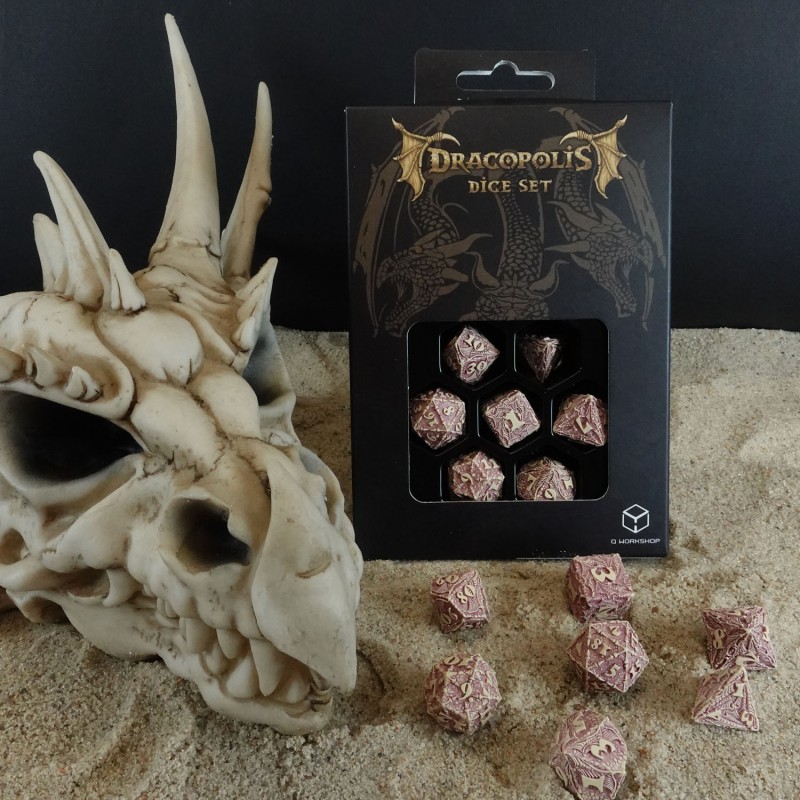Q Workshop | The Yucatan Featherwing | Dracopolis Dice Set