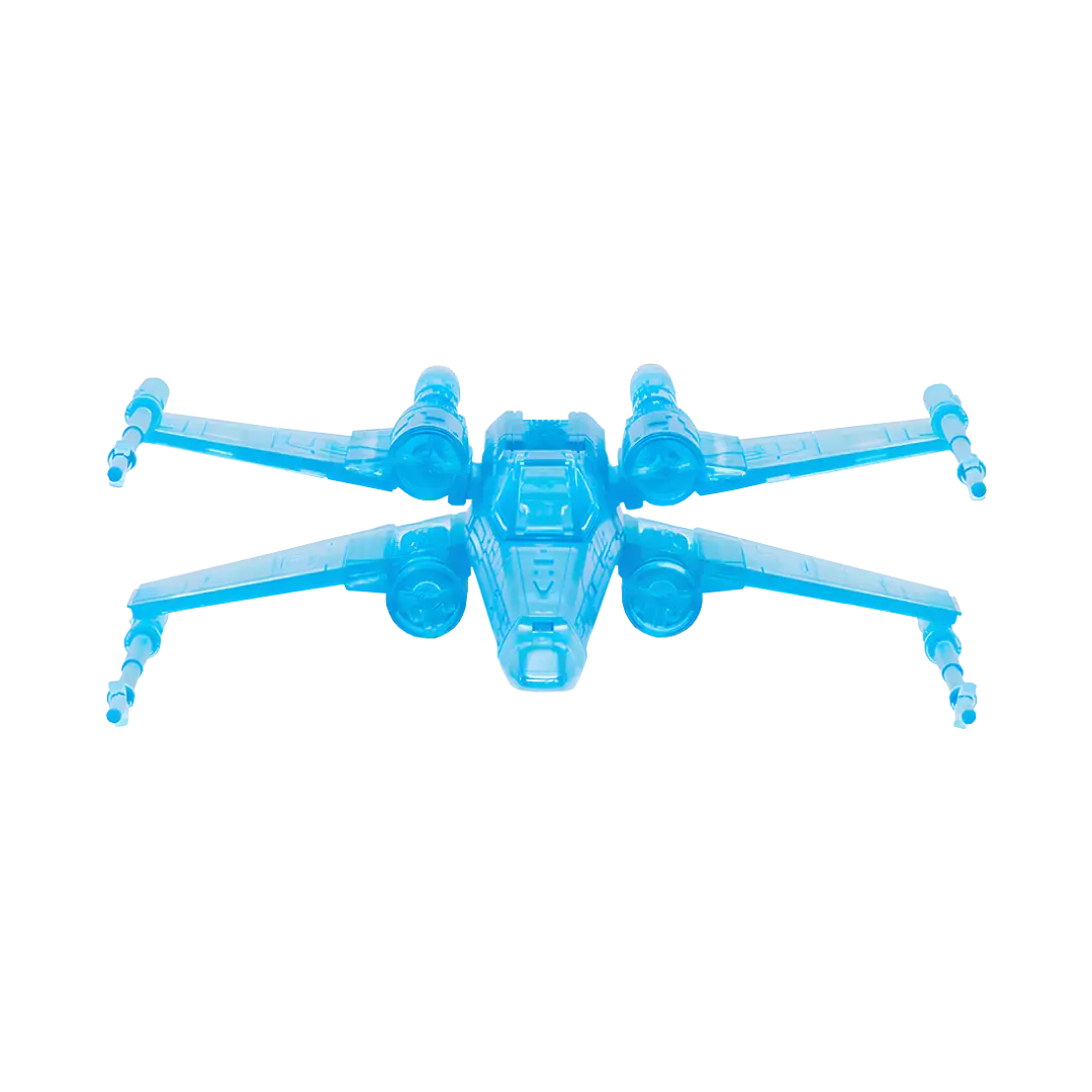 Jazwares: Star Wars - Luke Skywalker's X-Wing (Hologramm) - Raumschiff 12cm (inklusive 2 Spielfiguren)