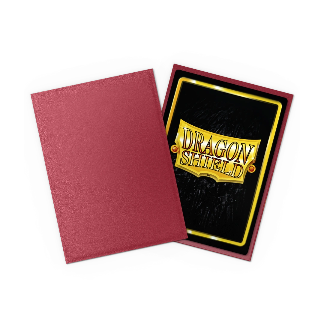 Dragon Shield: Blood Red- Non-Glare - Matte Sleeves - Standard Size