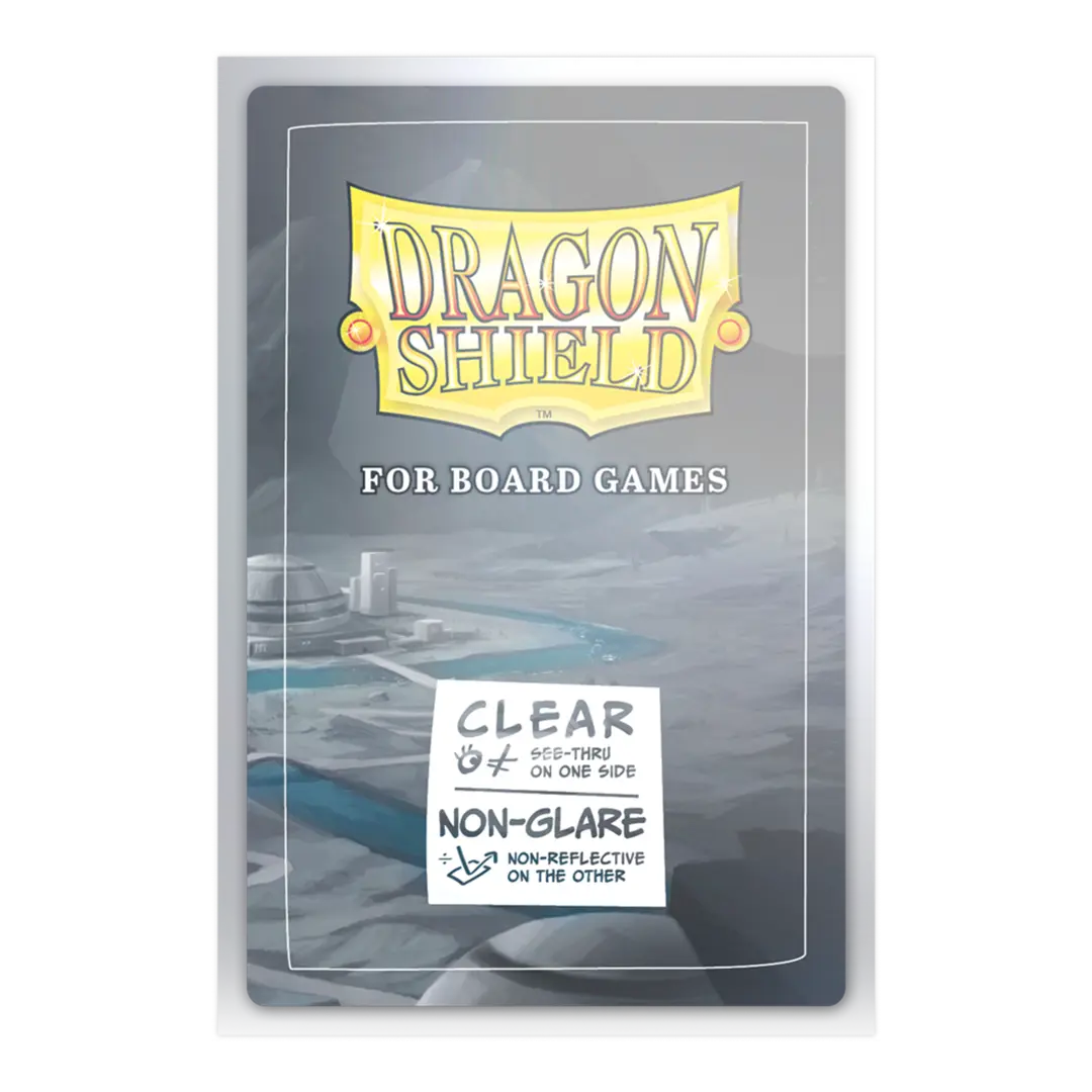 Dragon Shield: Extra Large - Clear/Non-Glare - Board Game Sleeves