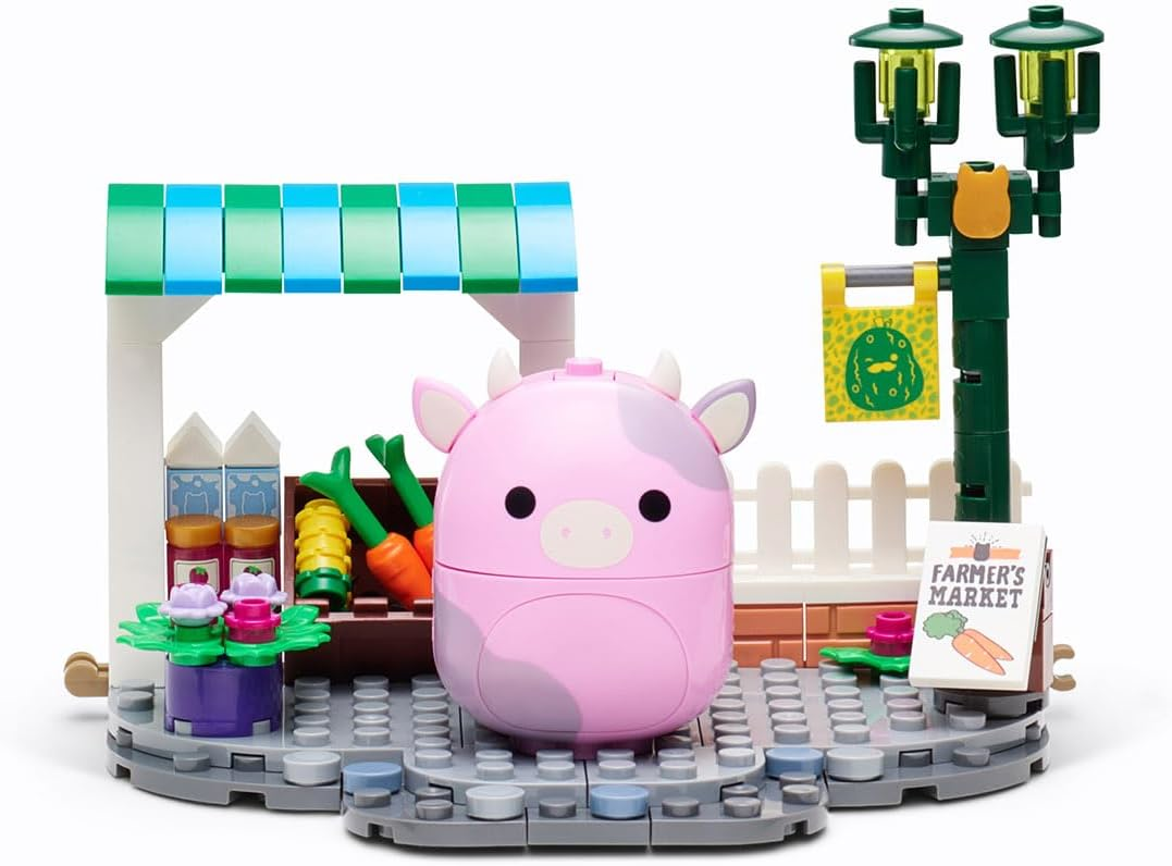Squishmallows | BLDR Building Set | Patty's Farmers Market With Patty (INTL)