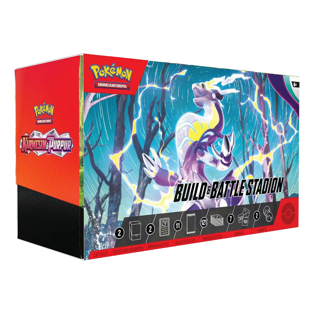 Pokémon TCG: Karmesin & Purpur (KP01) - Build & Battle Stadion (DE)