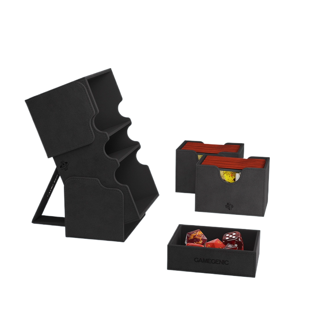 Gamegenic - Deckbox Stronghold 200+ Stil: Schwarz