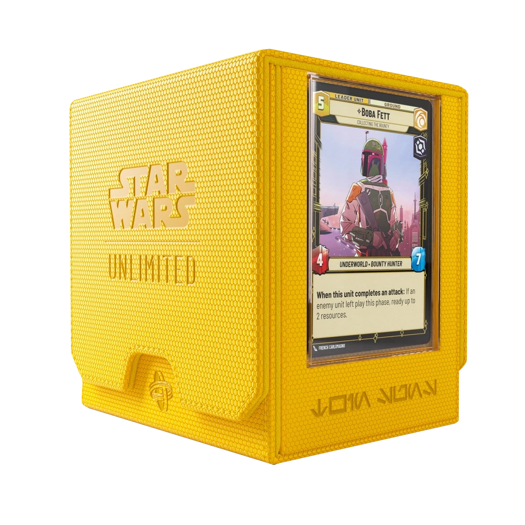 Gamegenic | Star Wars Unlimited Deck Pod | Twin Suns Yellow