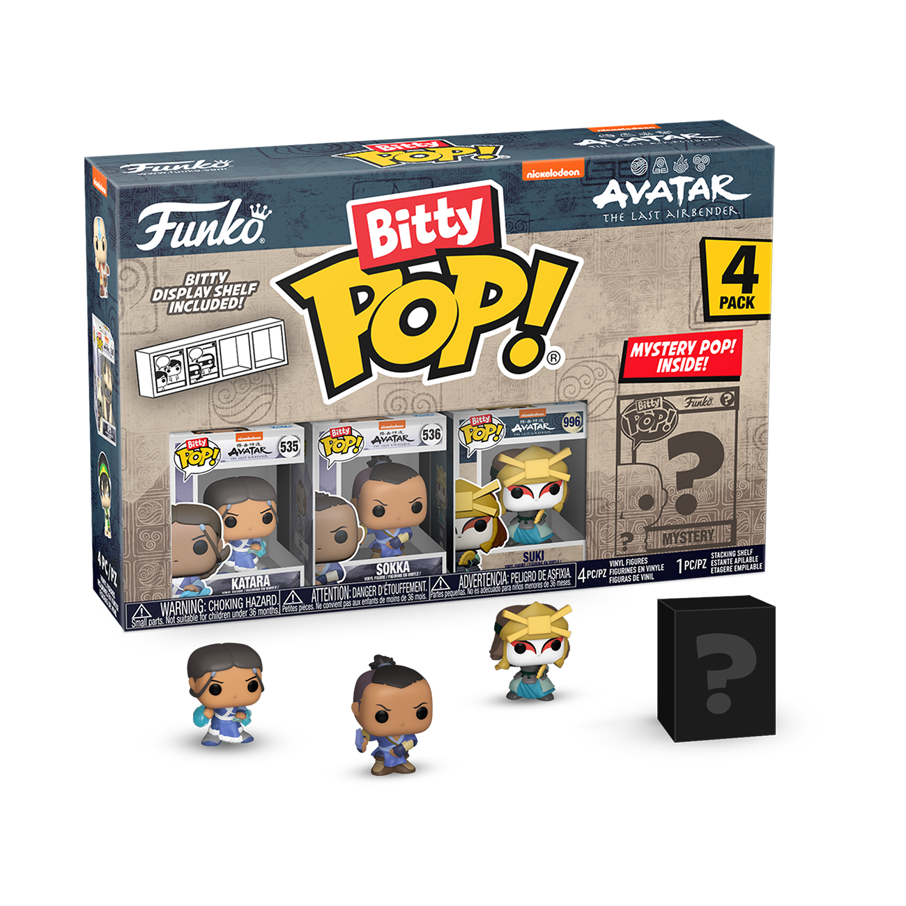 Bitty POP!: Katara 4PK - Avatar: The Last Airbender