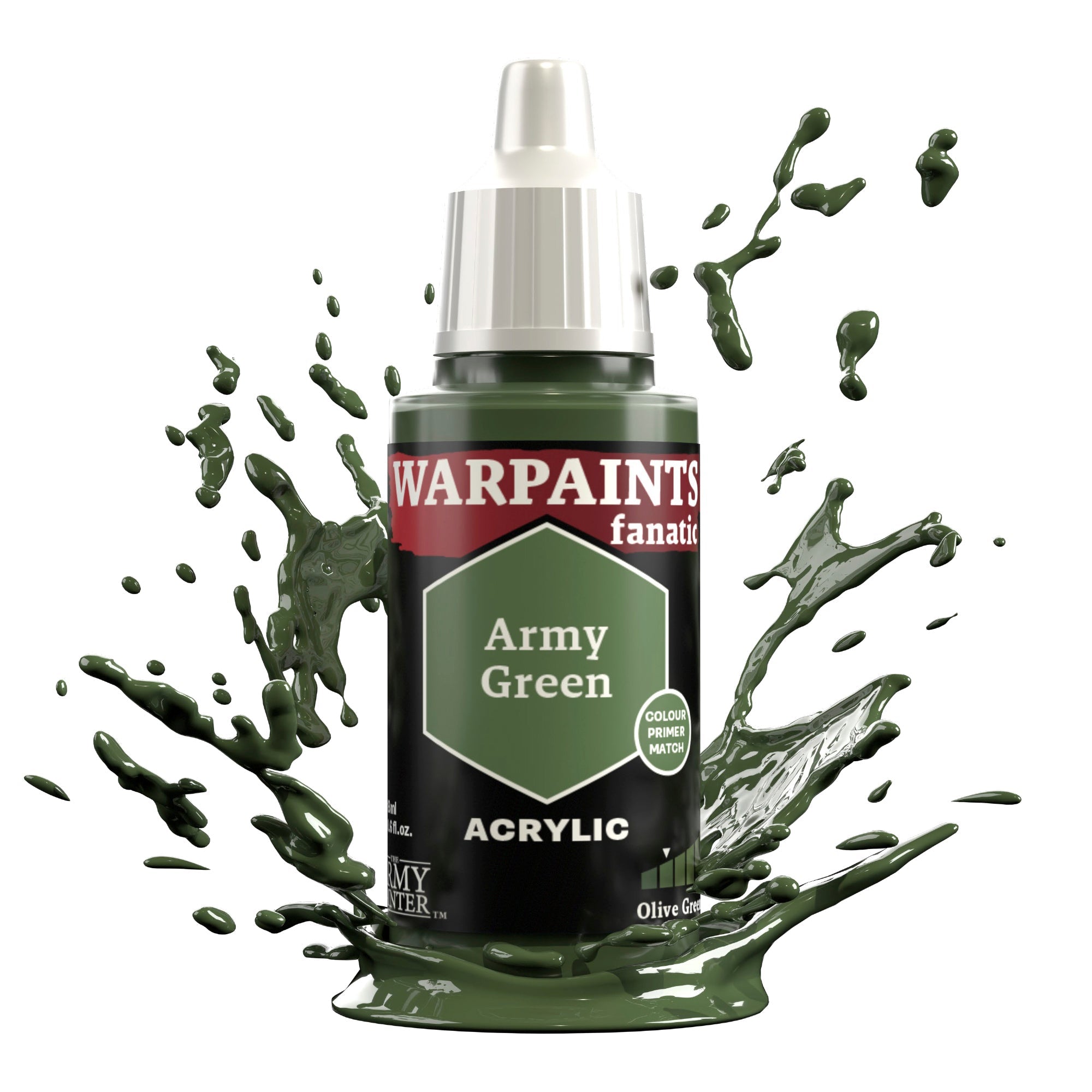 The Army Painter - Army Green - Warpaints Fanatic