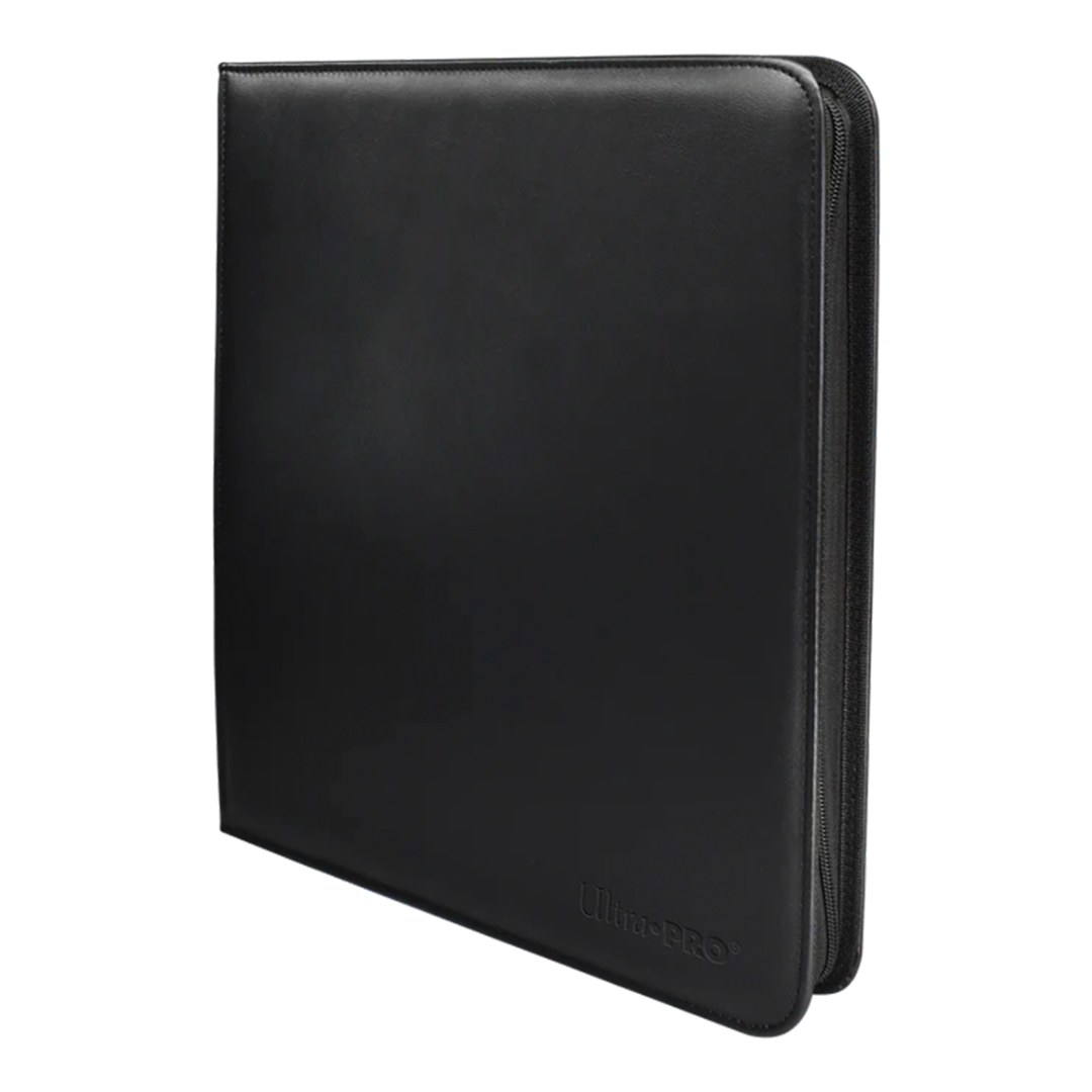 Ultra Pro | Vivid - Black | 12-Pocket Zippered PRO-Binder