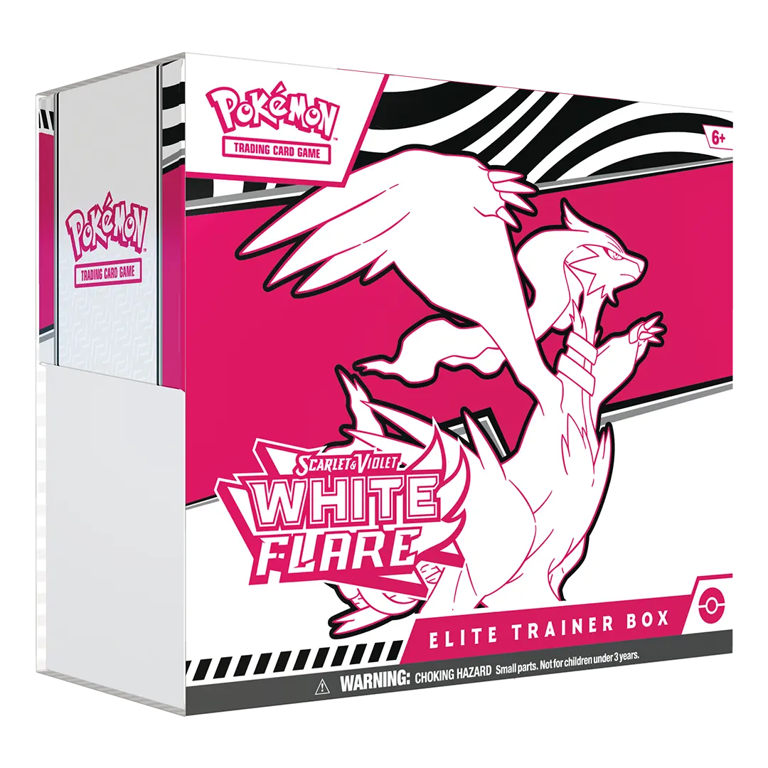 Pokémon TCG: White Flare (SV10.5) - Elite Trainer Box (EN) Pokémon TCG: White Flare (SV10.5) - Elite Trainer Box (EN)