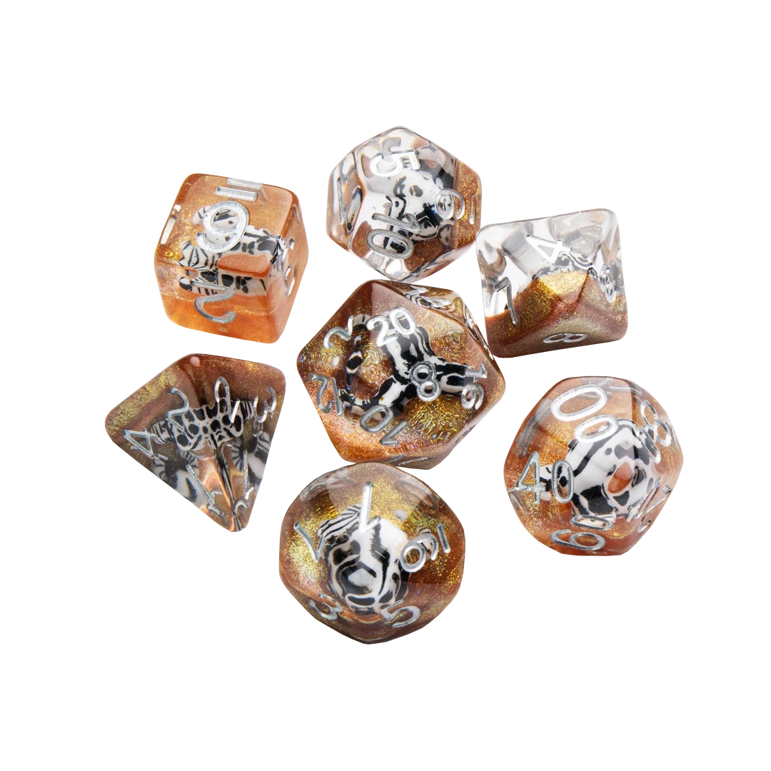 Gamegenic | RPG Dice Set | Embraced Series Death Valley