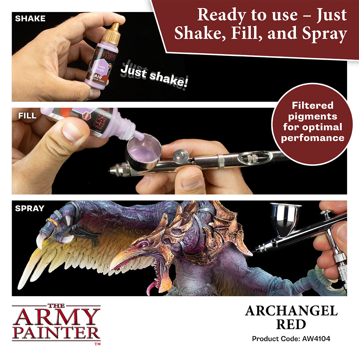 The Army Painter - Archangel Red - Warpaints Air