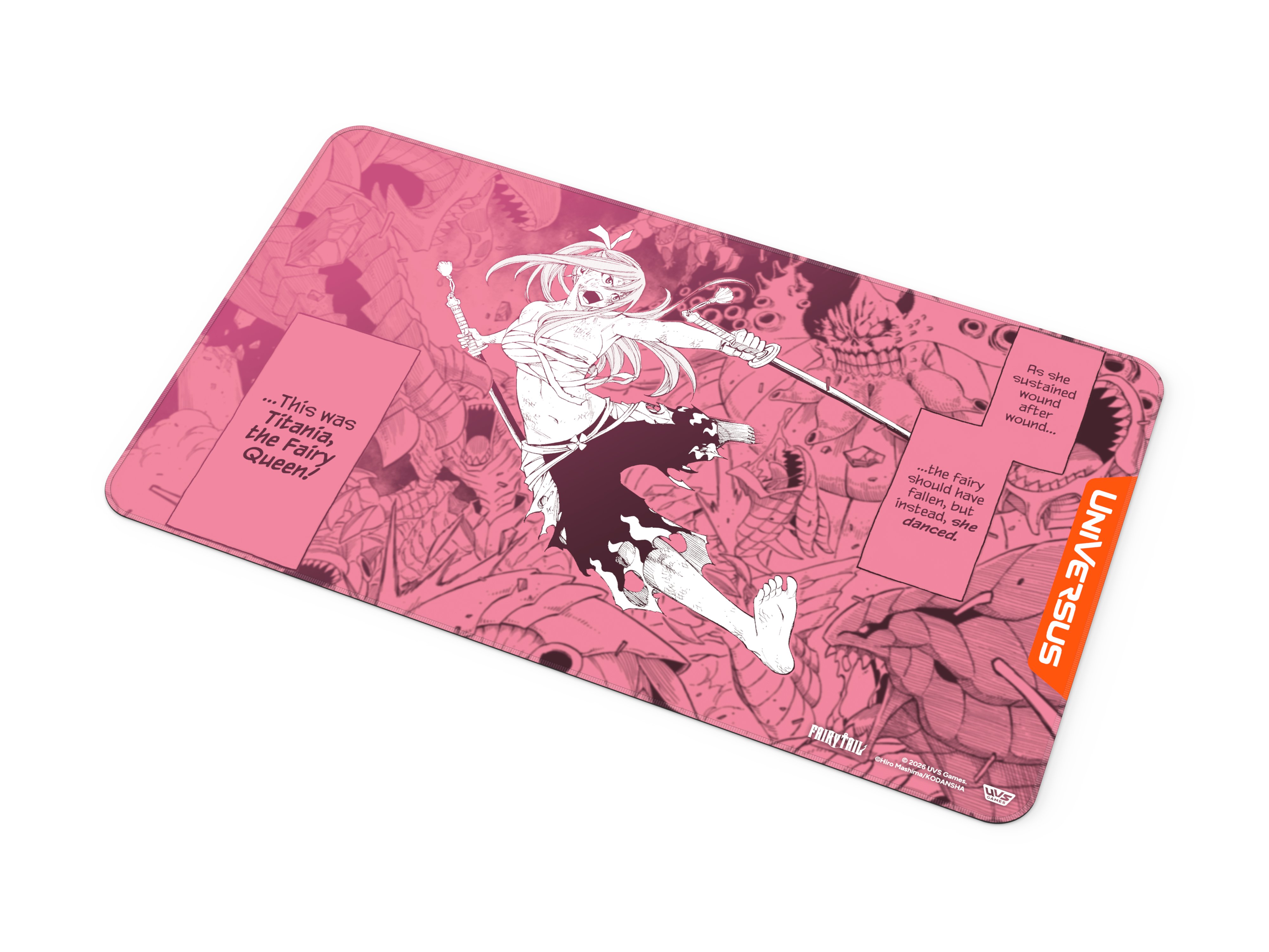UniVersus CCG | Fairy Tail: All Fired Up! - Erza | Playmat